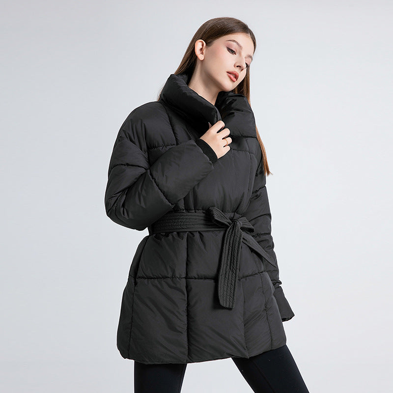 Lambert | Mens Puffer Padded Warm Winter Down Jacket - Black