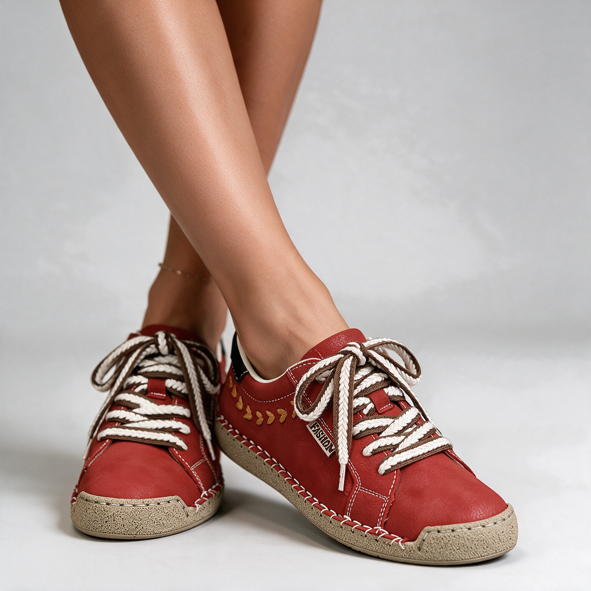 Scarlett Orthopedic Suede Sneakers