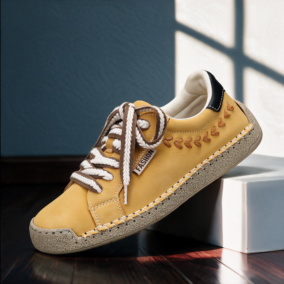 Scarlett Orthopedic Suede Sneakers