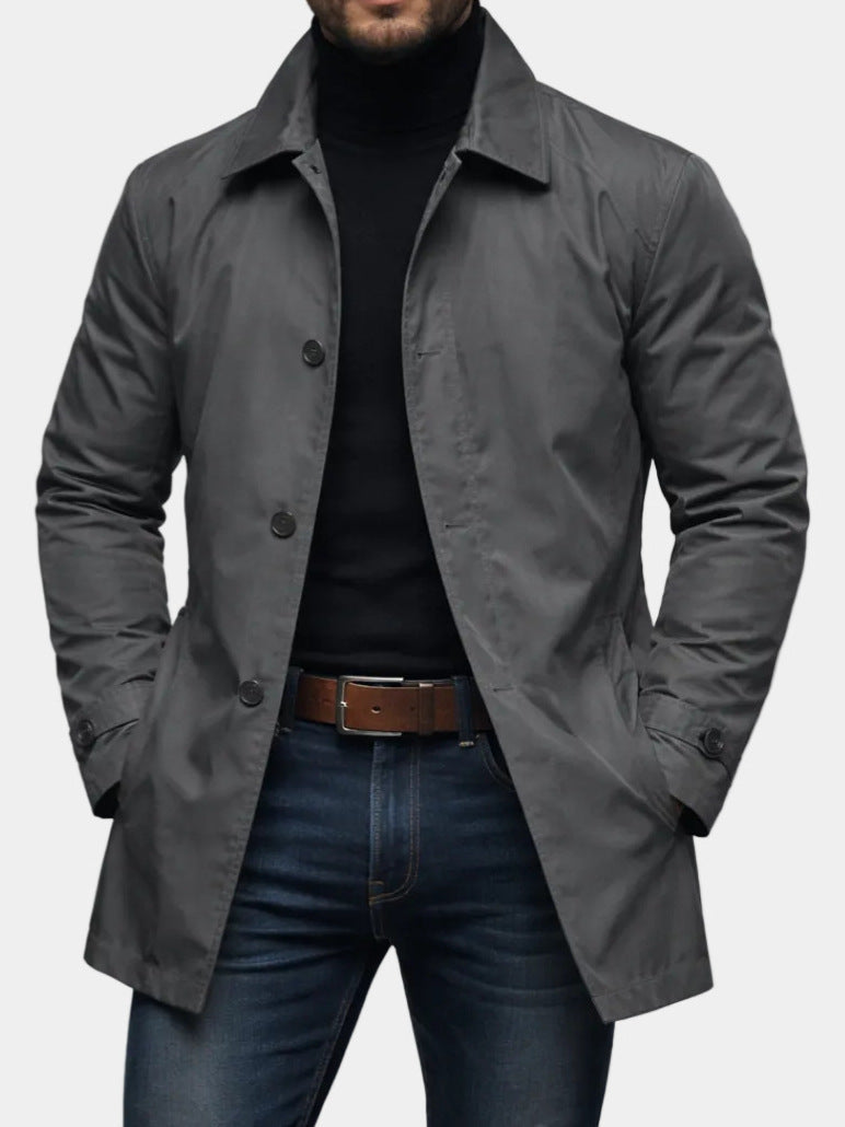 Magnus | Mens Waterproof Windbreaker Jacket, Grey
