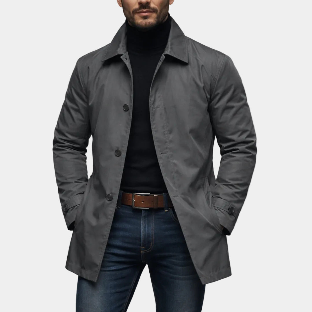 Magnus | Mens Waterproof Windbreaker Jacket, Grey