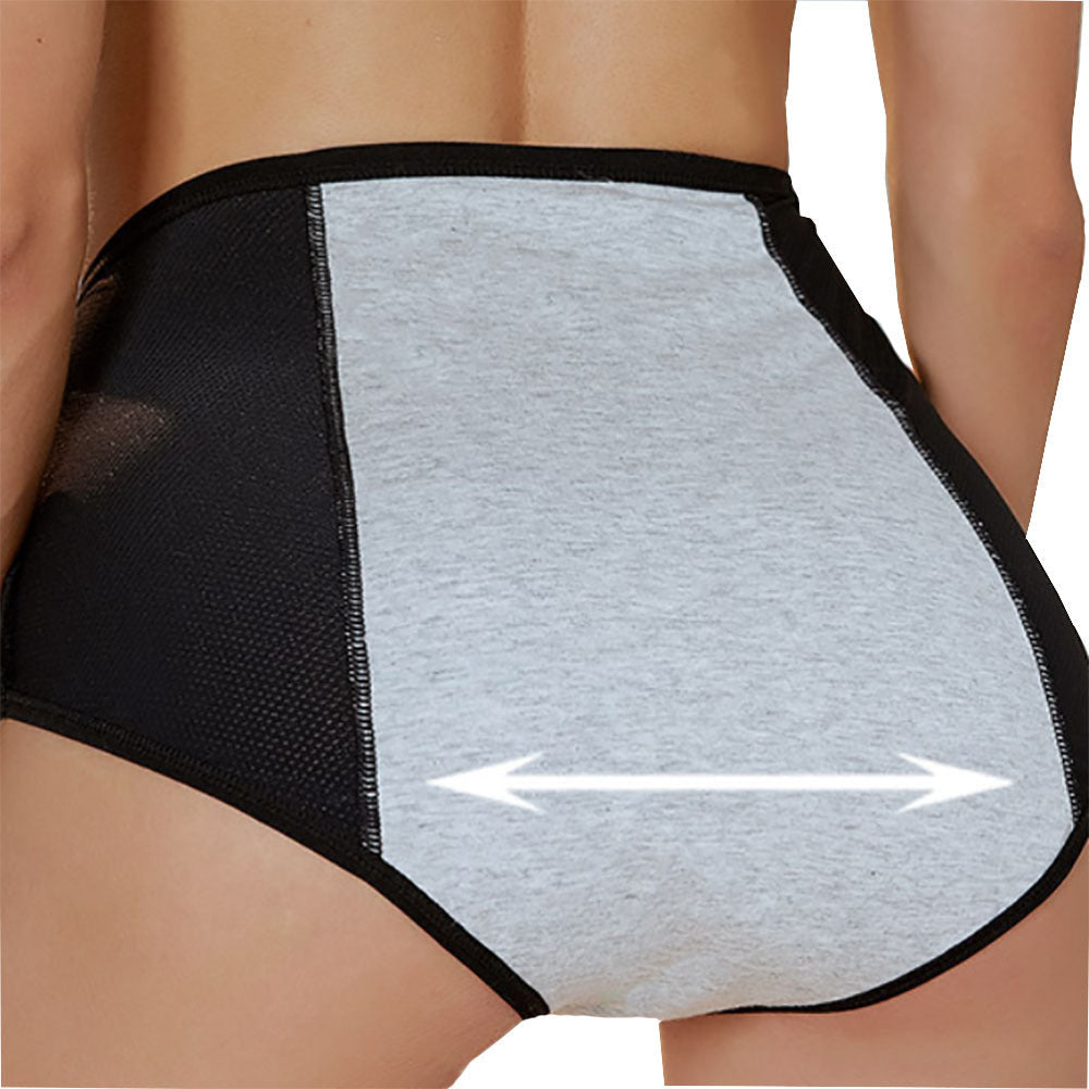Mira | Womens Leak Proof High Waist Cotton Period Underwear - 3