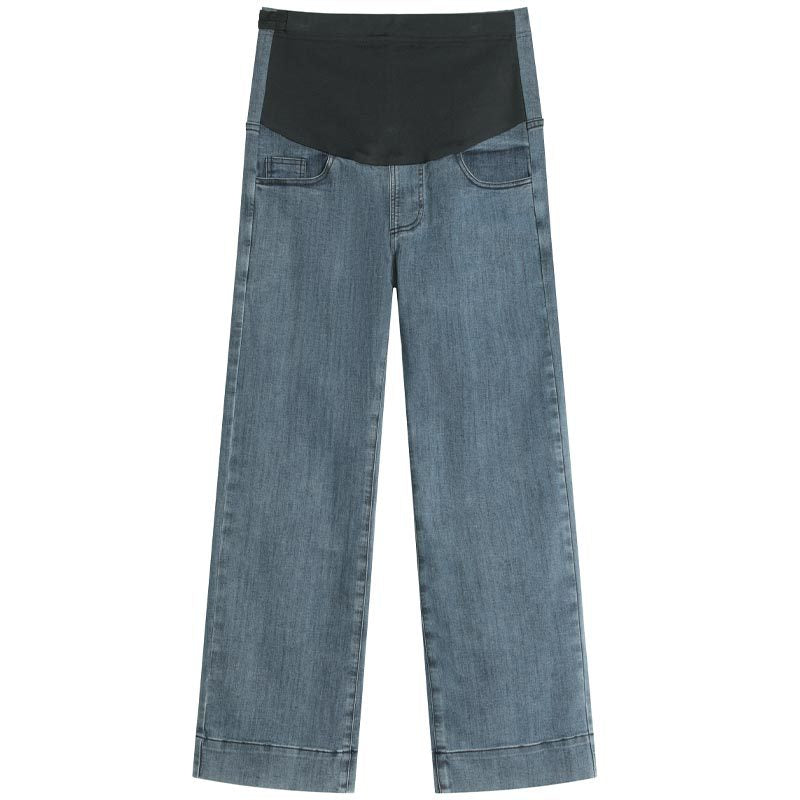 Noelle | Womens Maternity High Stretch Wide Leg Jeans - 5