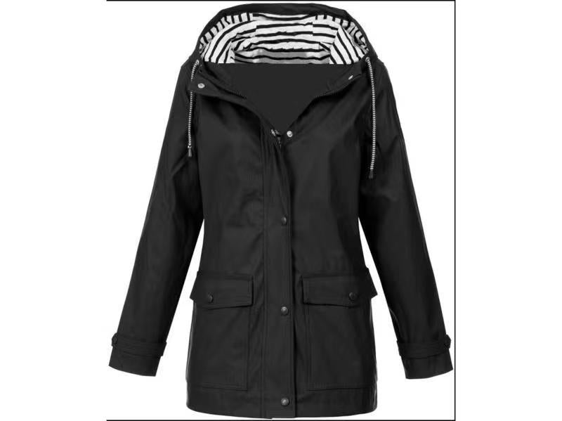 Octavian | Mens Waterproof Outdoor Mountaineering 3-In-1 Rain Jacket - Black