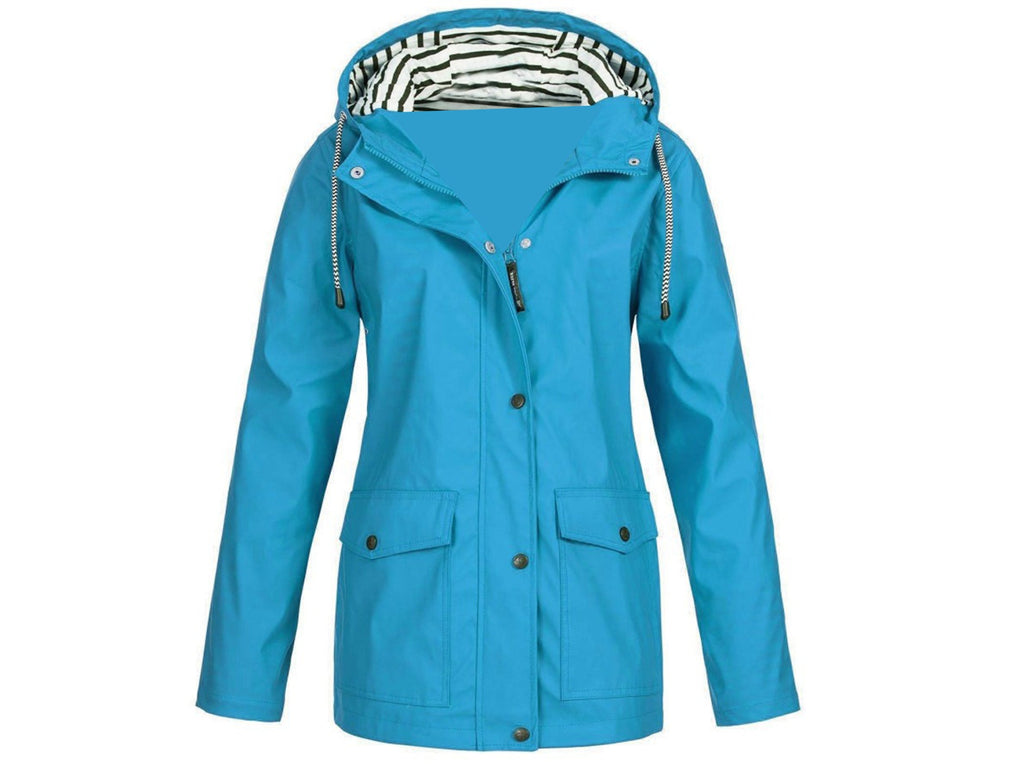 Octavian | Mens Waterproof Outdoor Mountaineering 3-In-1 Rain Jacket - Light Blue