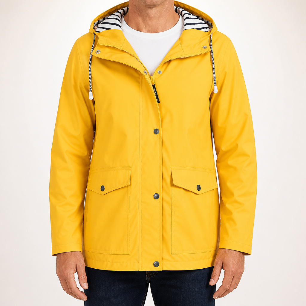 Octavian | Mens Waterproof Outdoor Mountaineering 3-In-1 Rain Jacket, Yellow