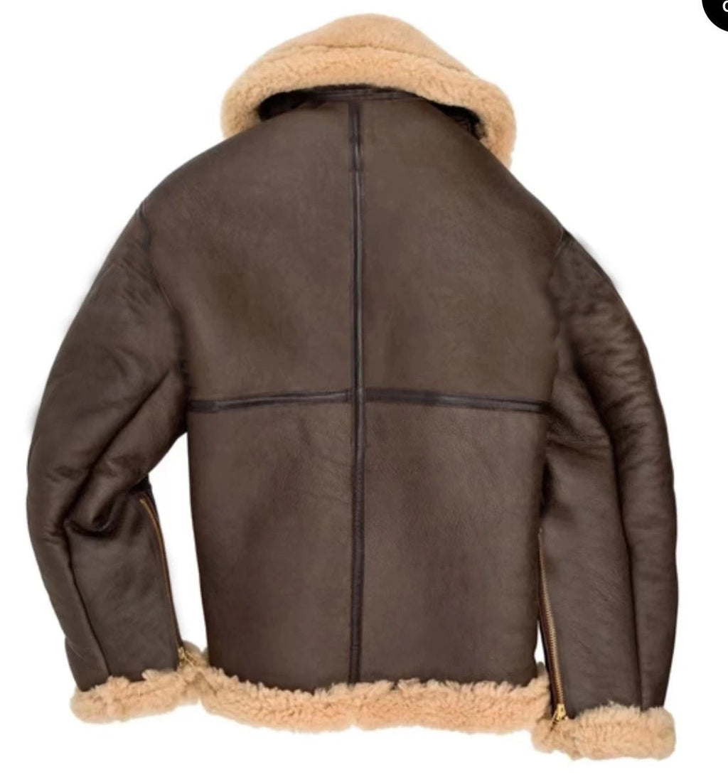 Otis | Mens Faux Suede Shearling Winter Jacket