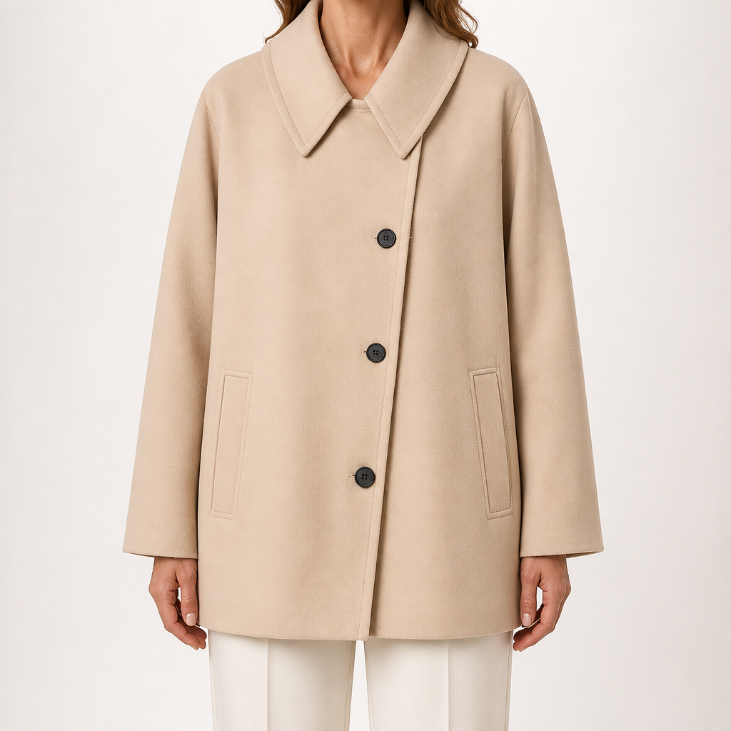 Ottilie | Womens Faux Fur Coat Lapel Winter Warm Coats, Multi