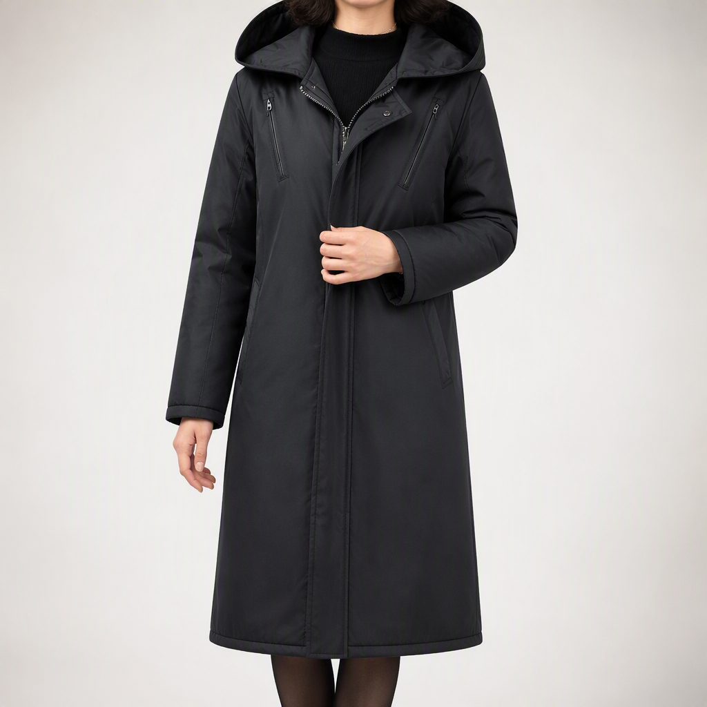 Priya | Womens Parka Coat Longline Waterproof Padded Warm Winter Coat, Design 4