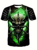 Quentin | Mens 3D Print Graphic Short Sleeve T Shirt - Design 5