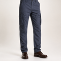 Rafferty | Mens Cargo Trousers Work Trousers Multi Pocket Workwear Trousers, Dark Grey