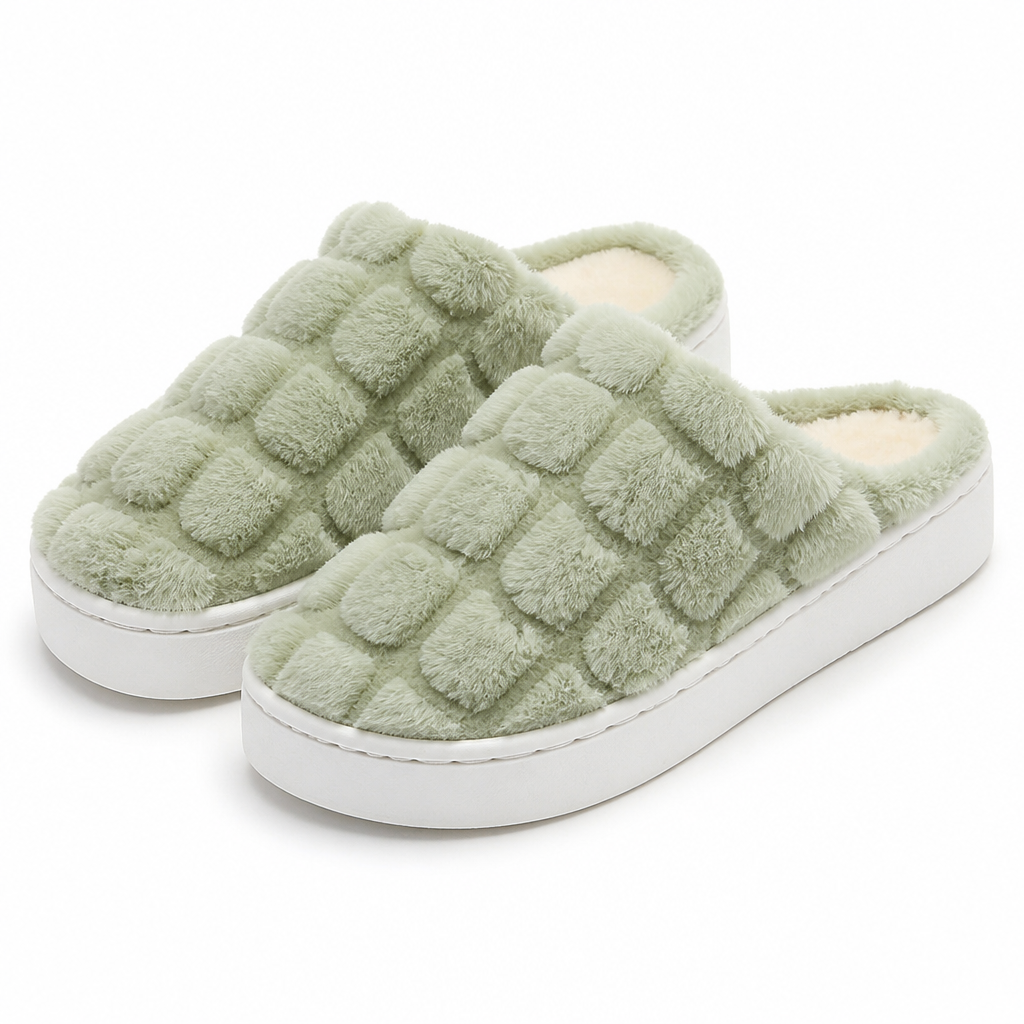 Anouk | Womens Slippers Fluffy Warm Memory Foam House Slippers Design 11 packshot