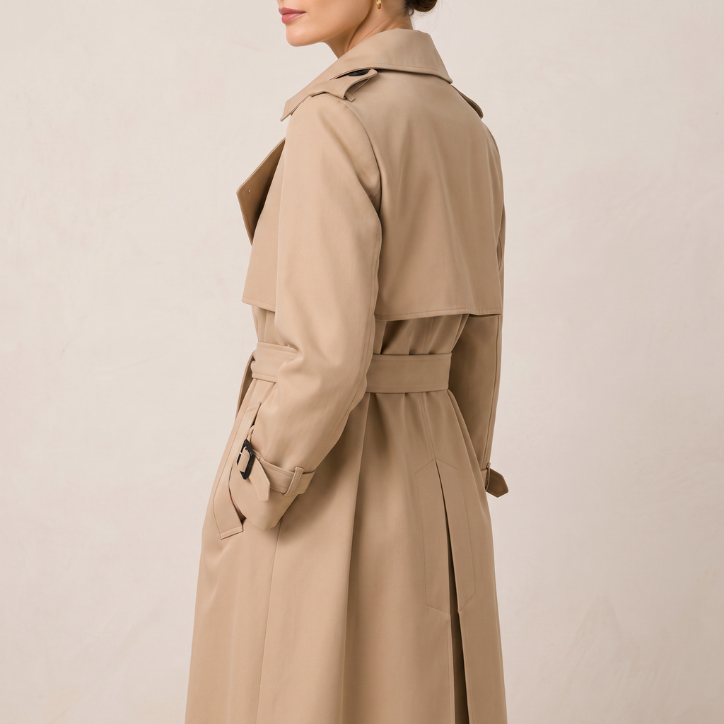 Dorothea | Double Breasted Trench Coat Winter Belted