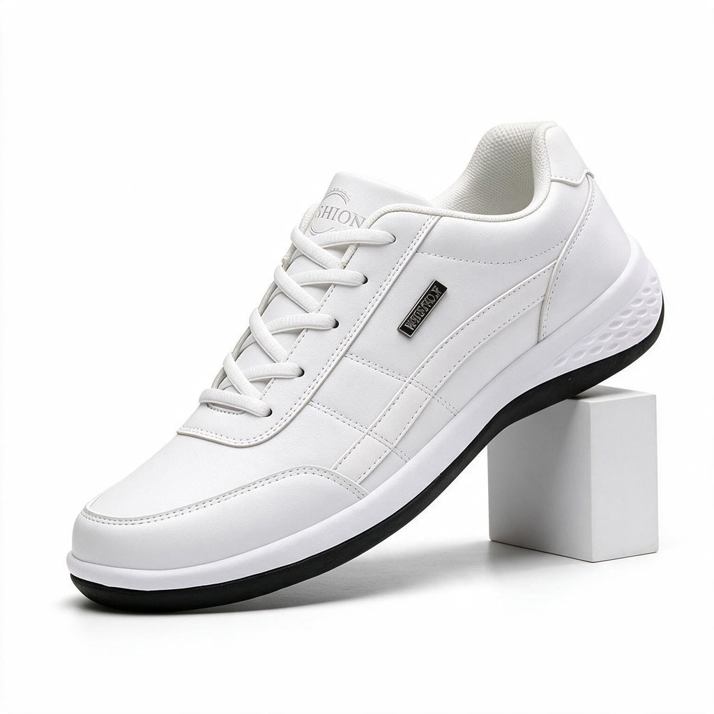 Liesl | Mens Trainers Sports Shoes Running Shoes Casual Trainers White packshot