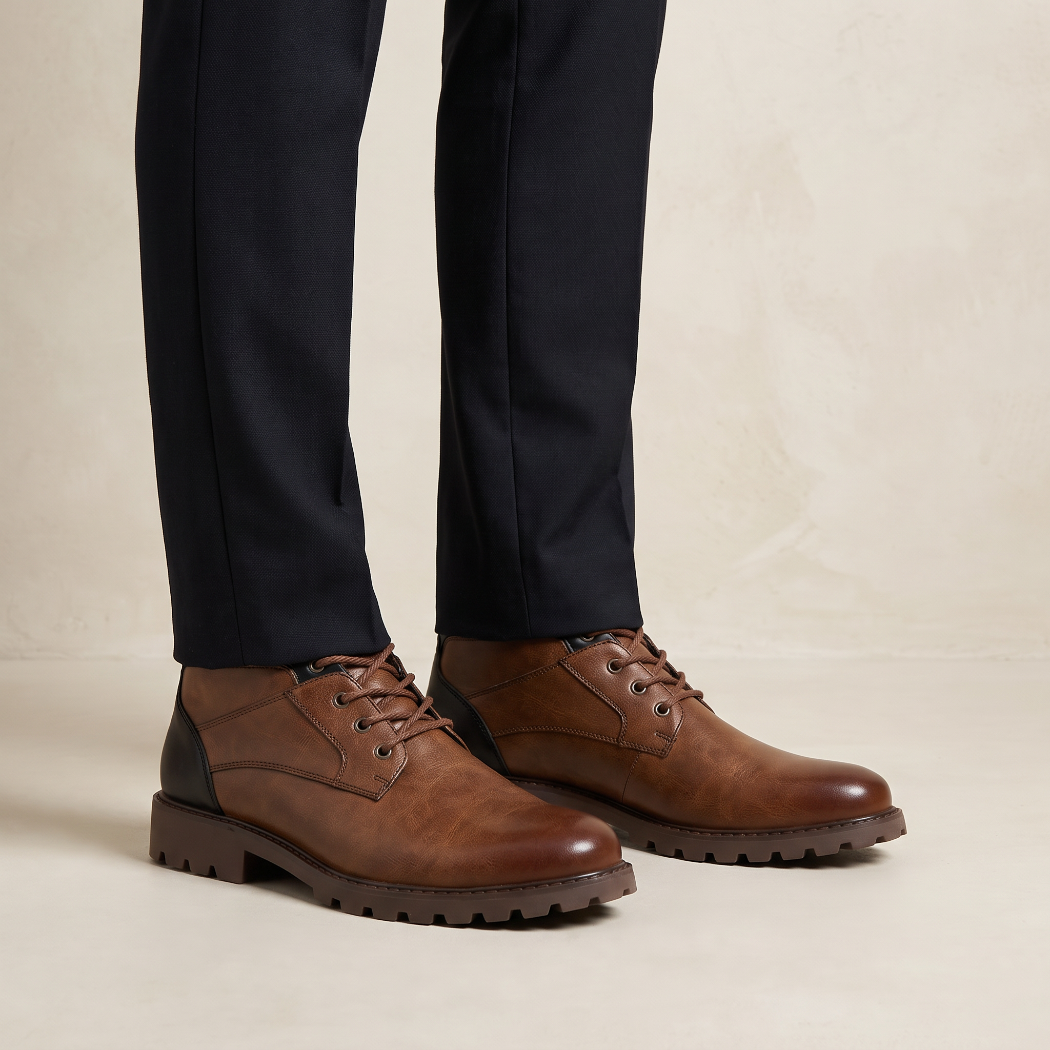 Matilda | Boots Ankle Leather Lace Up