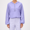Elodie | Womens Water Resistant Hooded Lightweight Windbreaker Jacket, Lavender