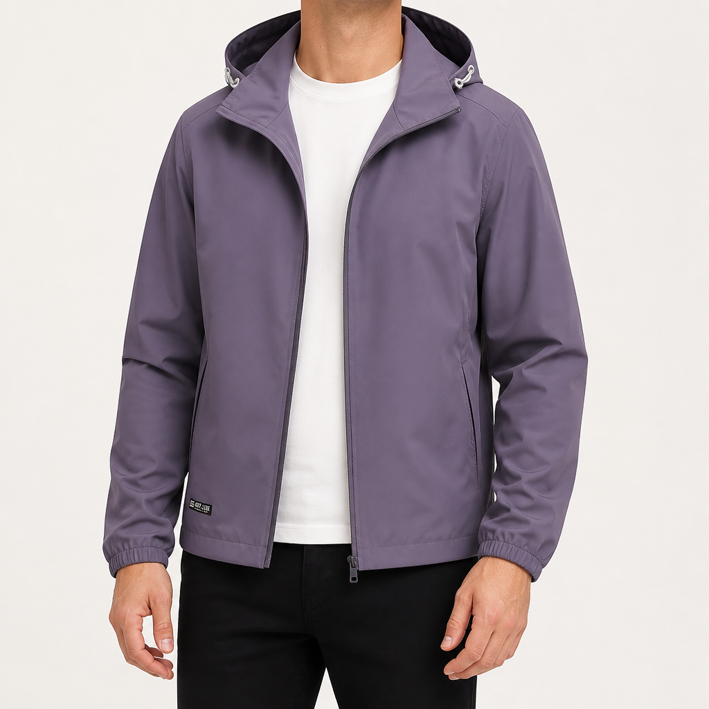 Rowan | Womens Lightweight Hooded UV Sun Protection Jacket, Purple