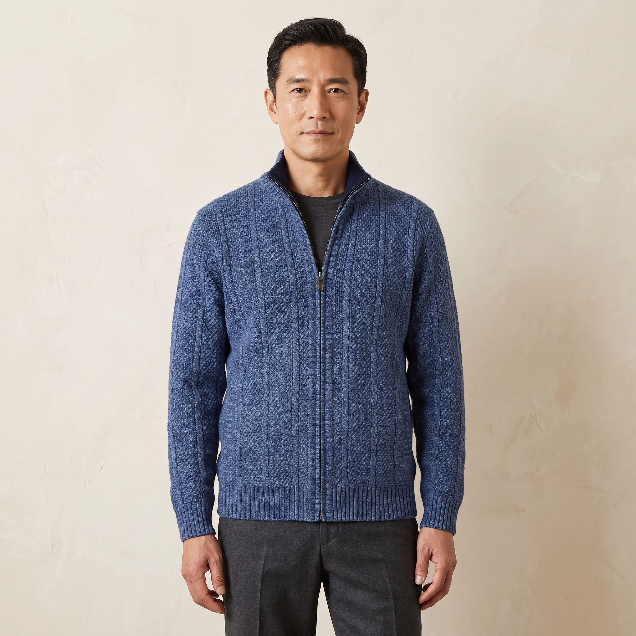 Marguerite | Cardigan Knit Sweater Full Zip