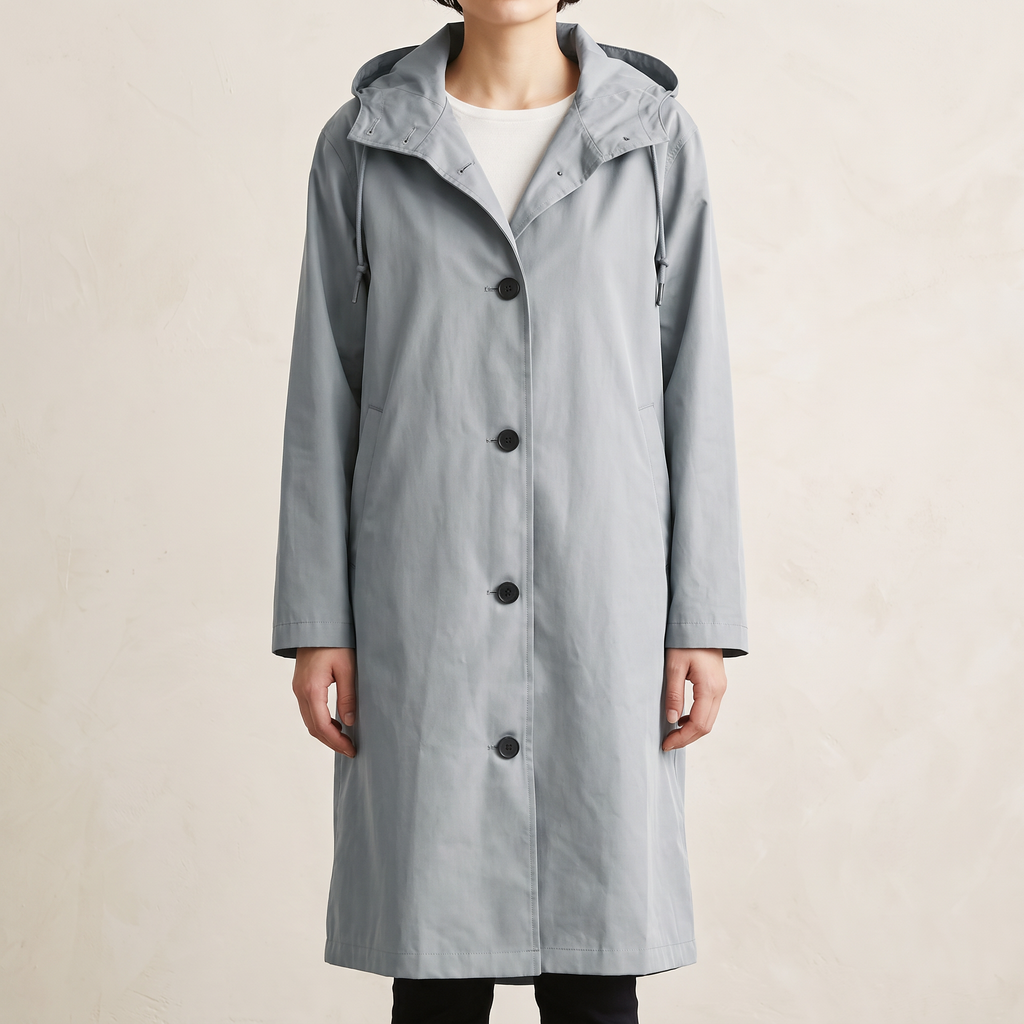 Tessa | Trench Coat Winter Hooded
