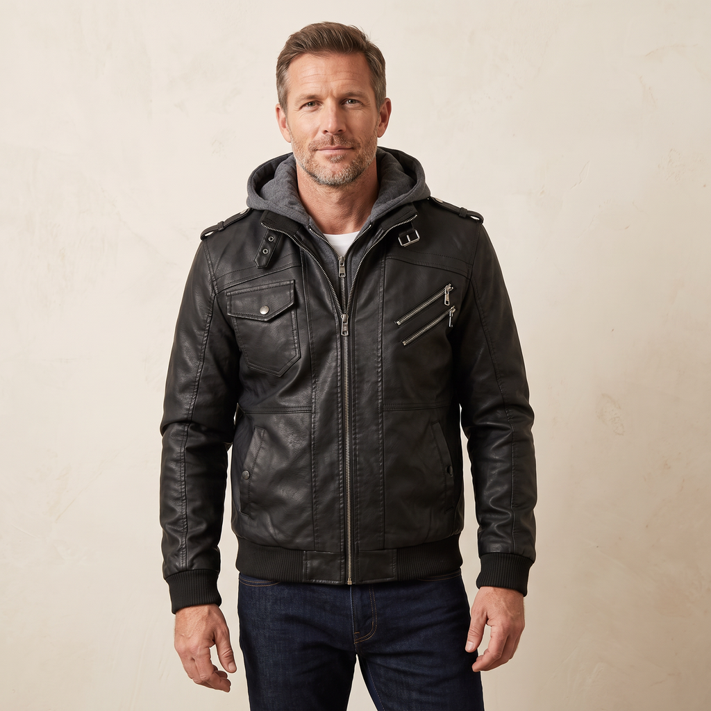 Aldgate | Leather Jacket Coat