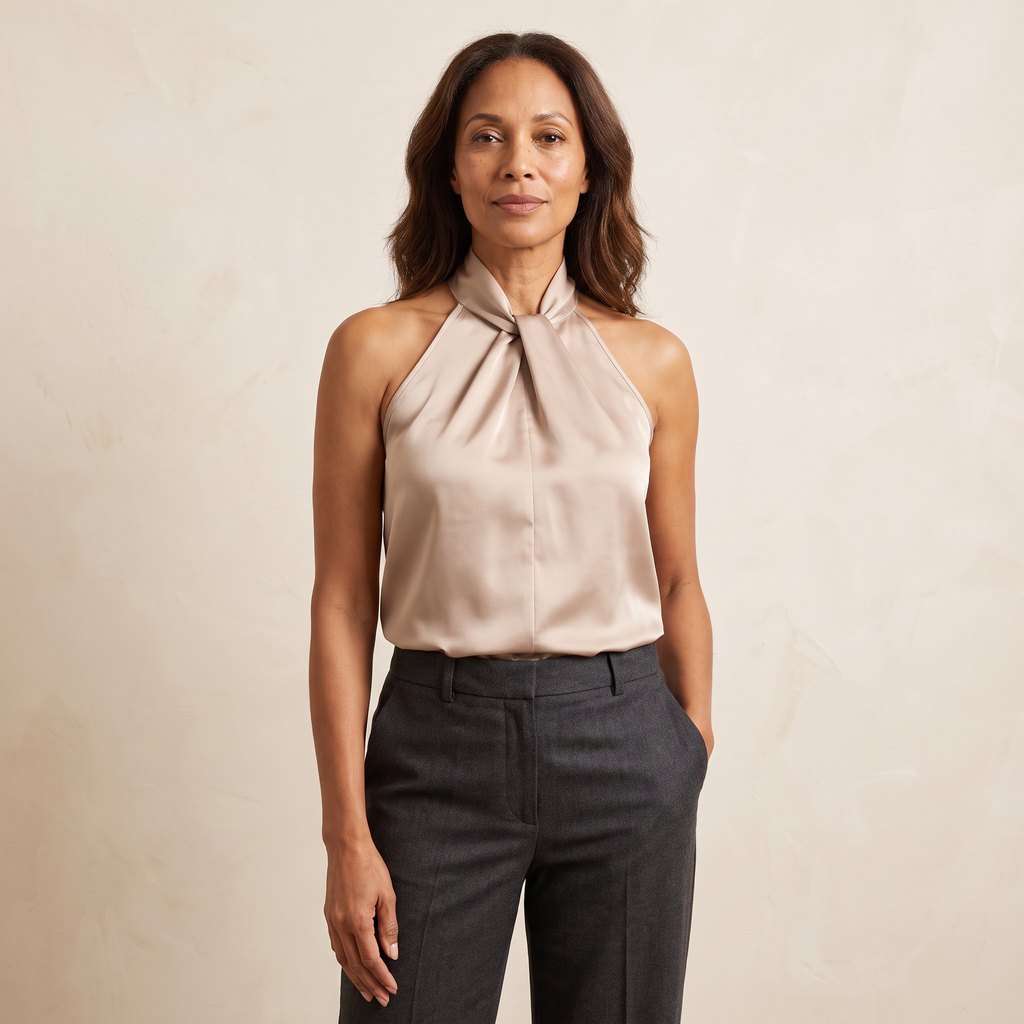Bridget | Blouse Shirt Satin
