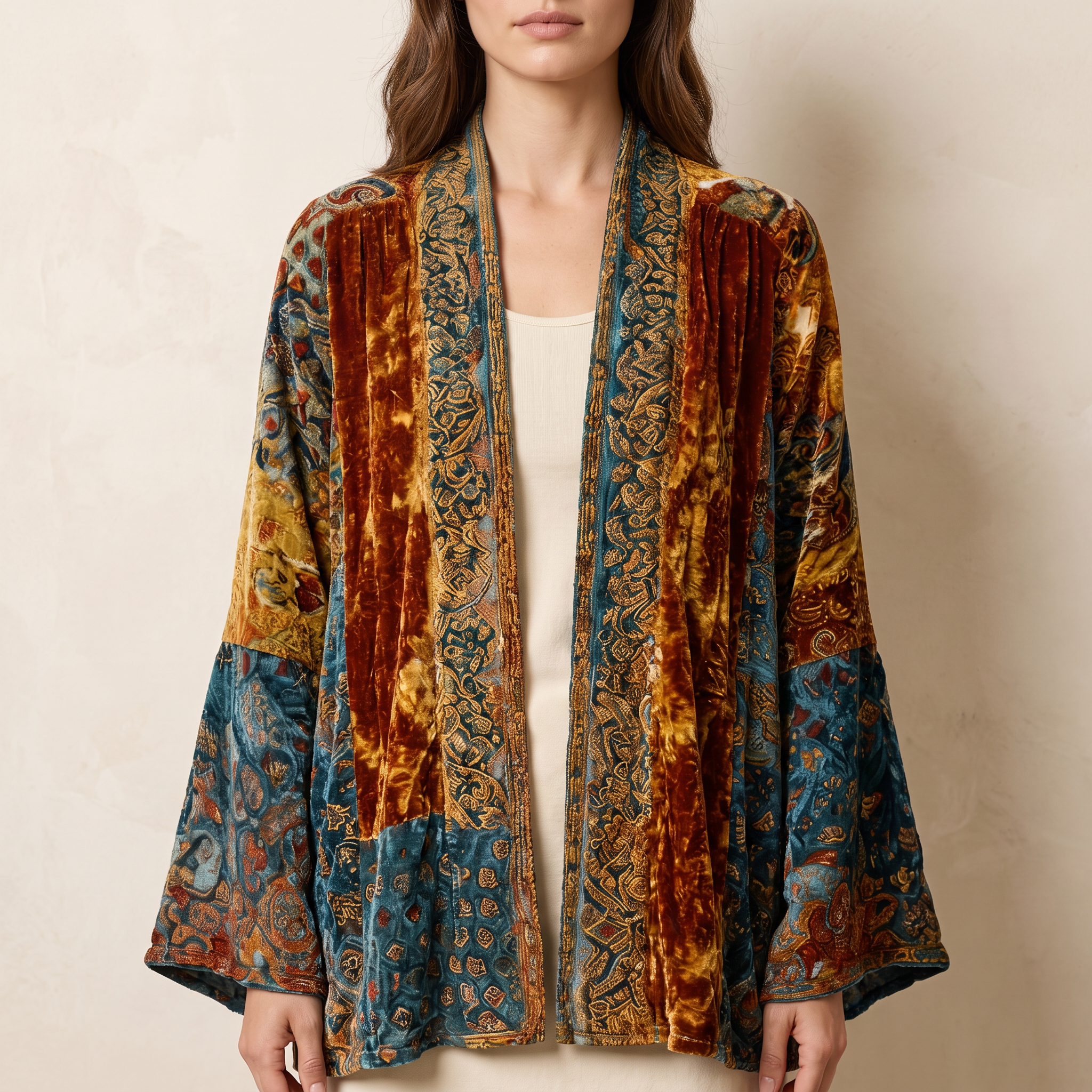Laurence | Long Kimono Jacket Coat