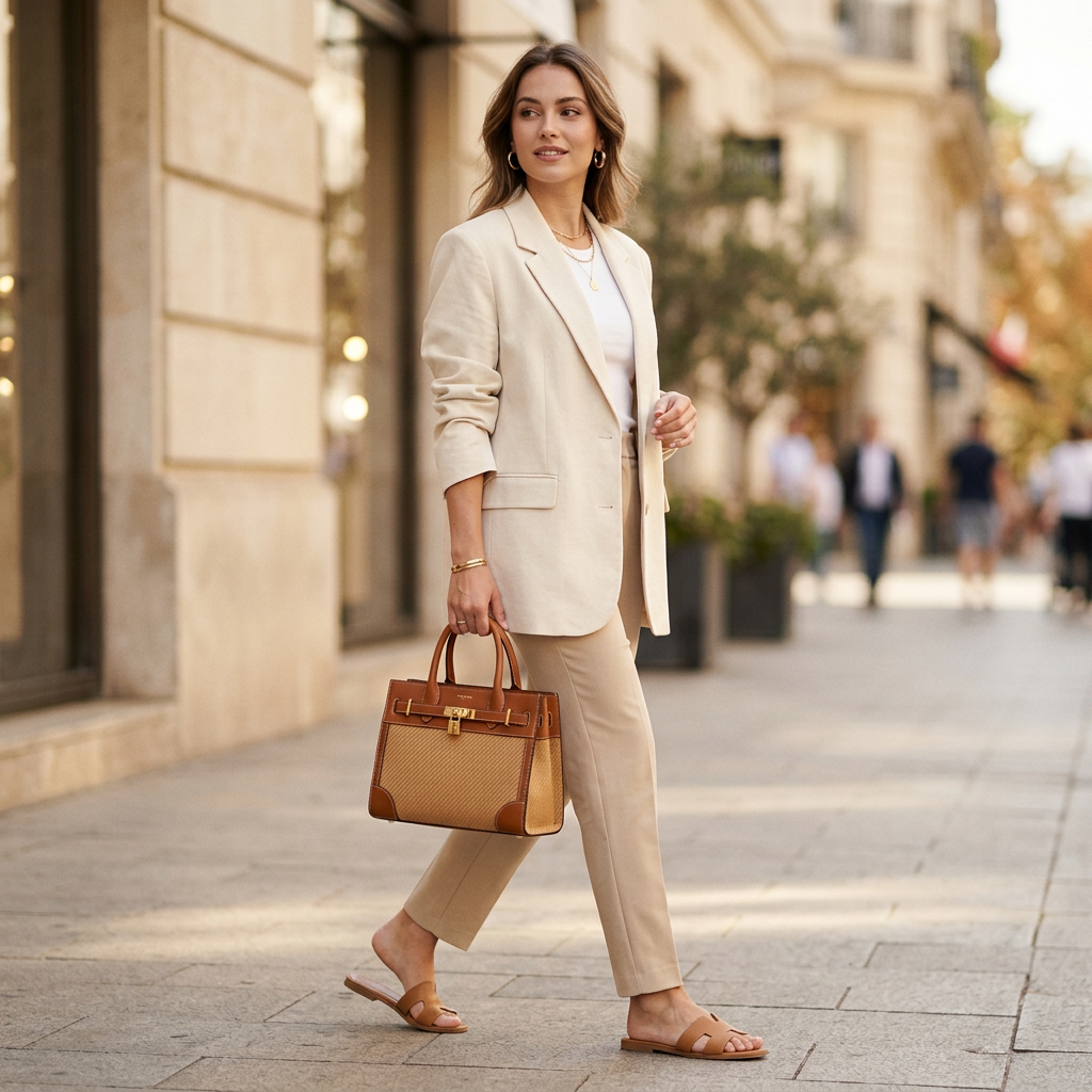 The Portofino Woven Tote