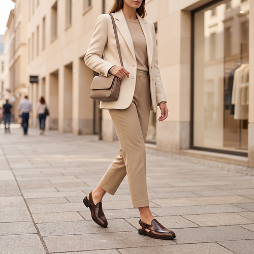 Estelle | Loafers Slip Leather