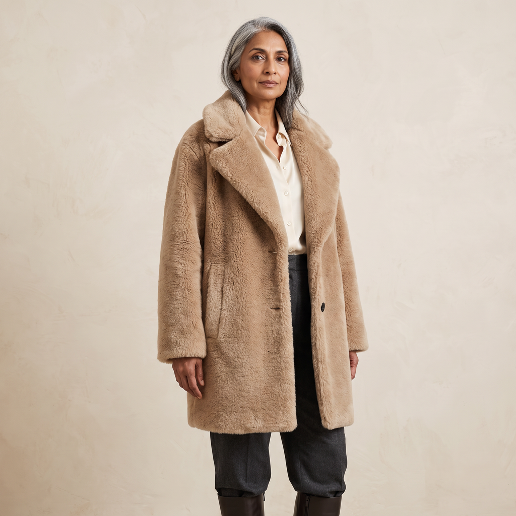 Sabine | Oversized Teddy Coat Winter