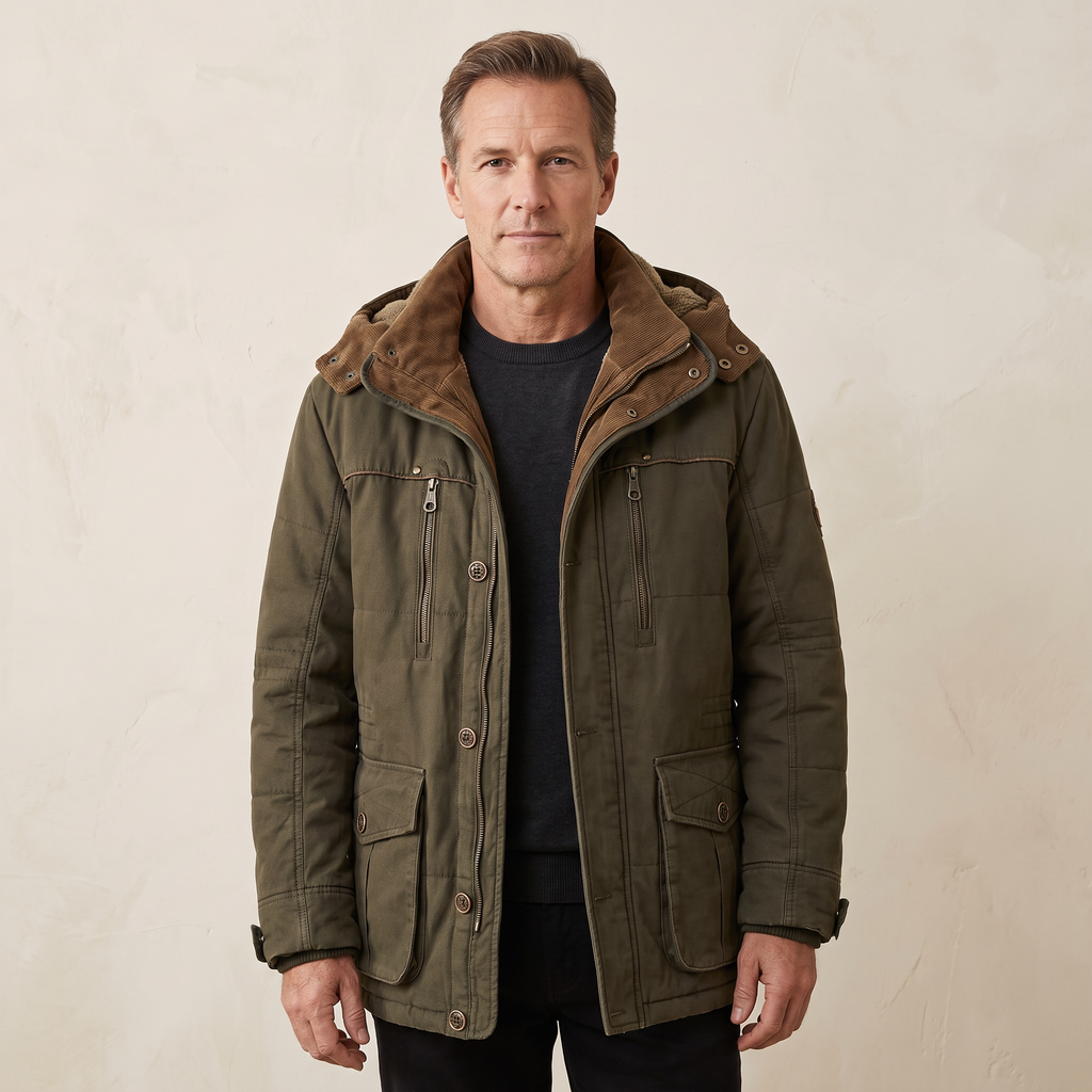 Rosalie | Parka Jacket Coat Sherpa Hooded