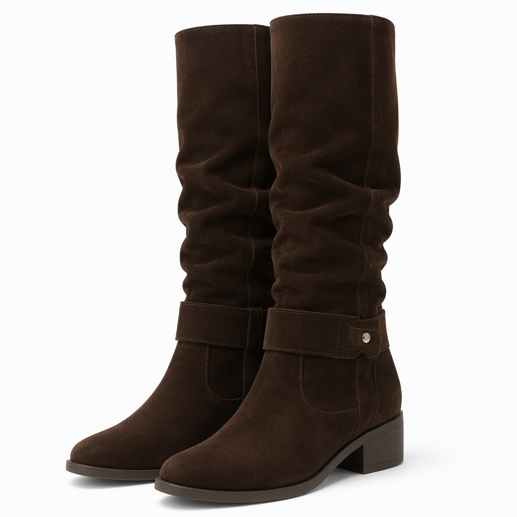 Thurston | Mens Lace Up Leather Retro Casual Ankle Boots Dark Brown packshot