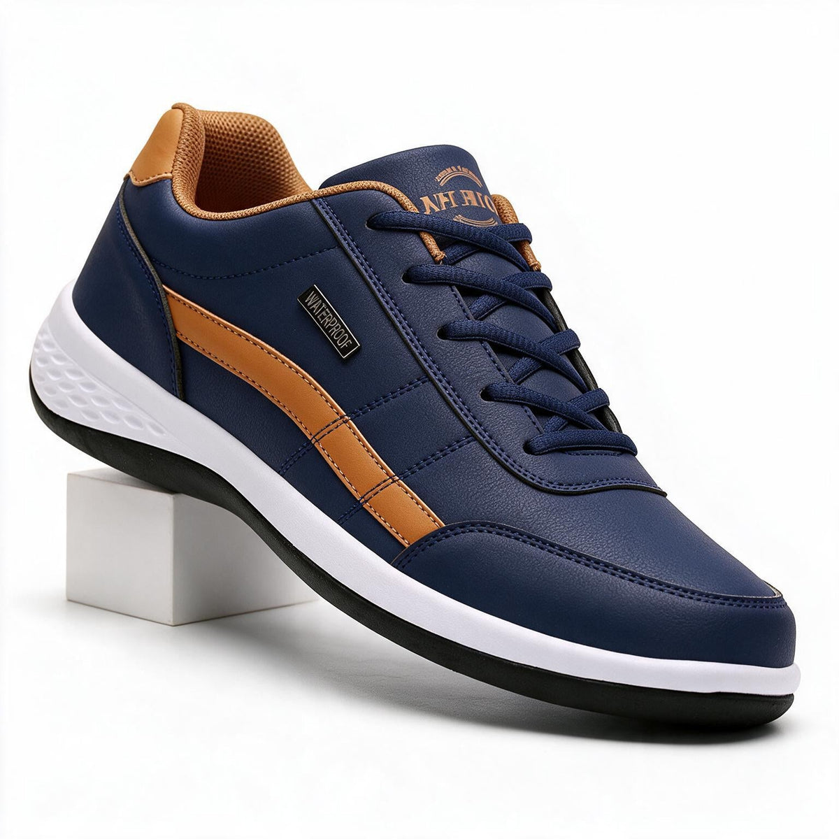 Liesl | Mens Trainers Sports Shoes Running Shoes Casual Trainers Dark Blue packshot