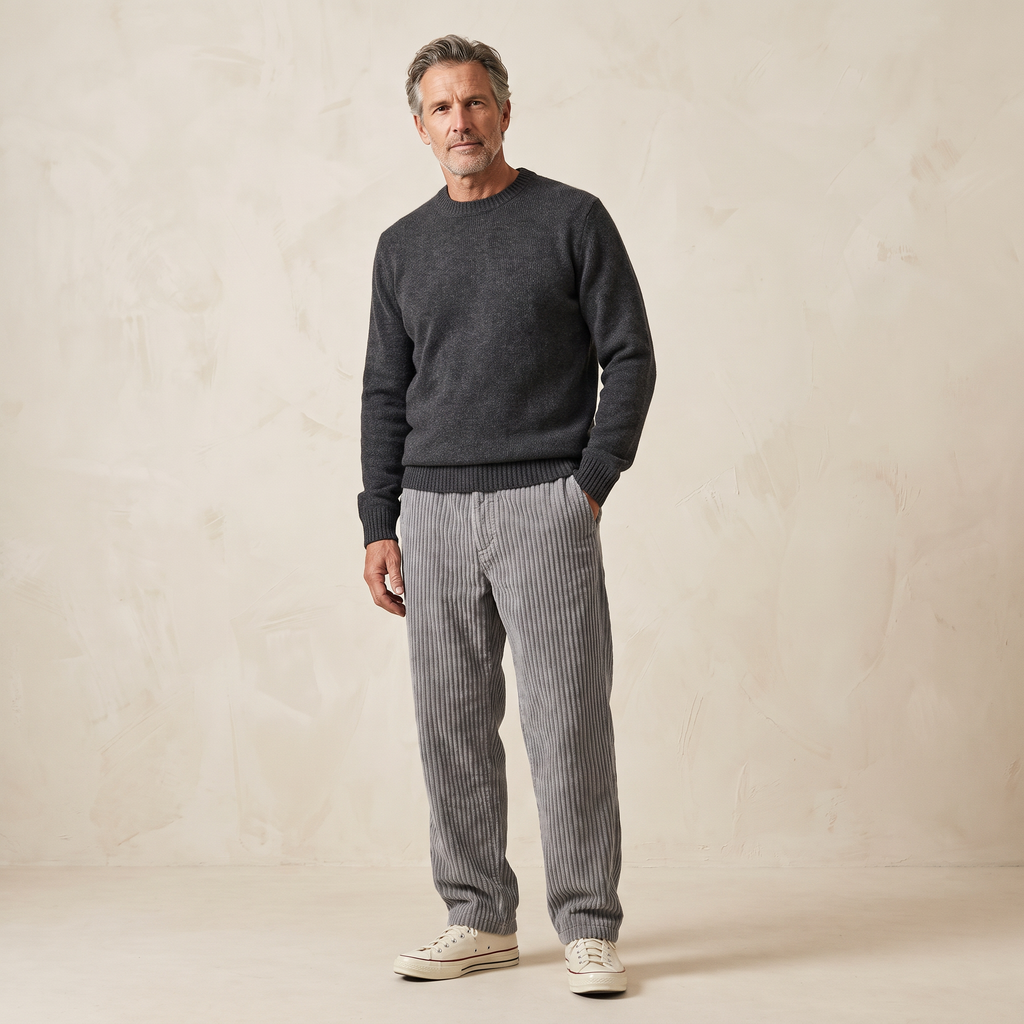 Verity | Relaxed Trousers Pants Corduroy