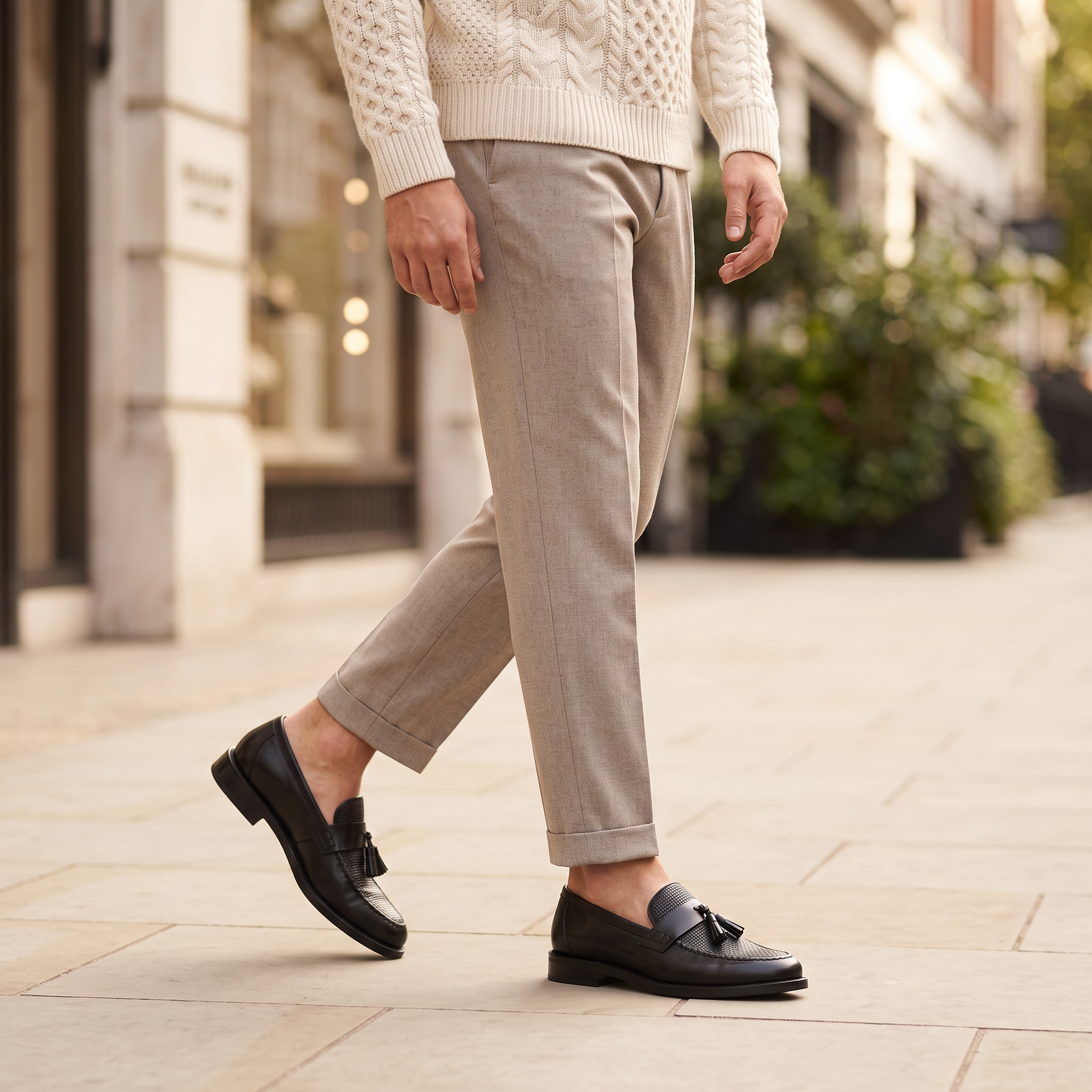 Desmond | Loafers Slip Denim