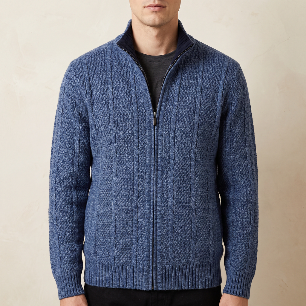 Marguerite | Cardigan Knit Sweater Full Zip