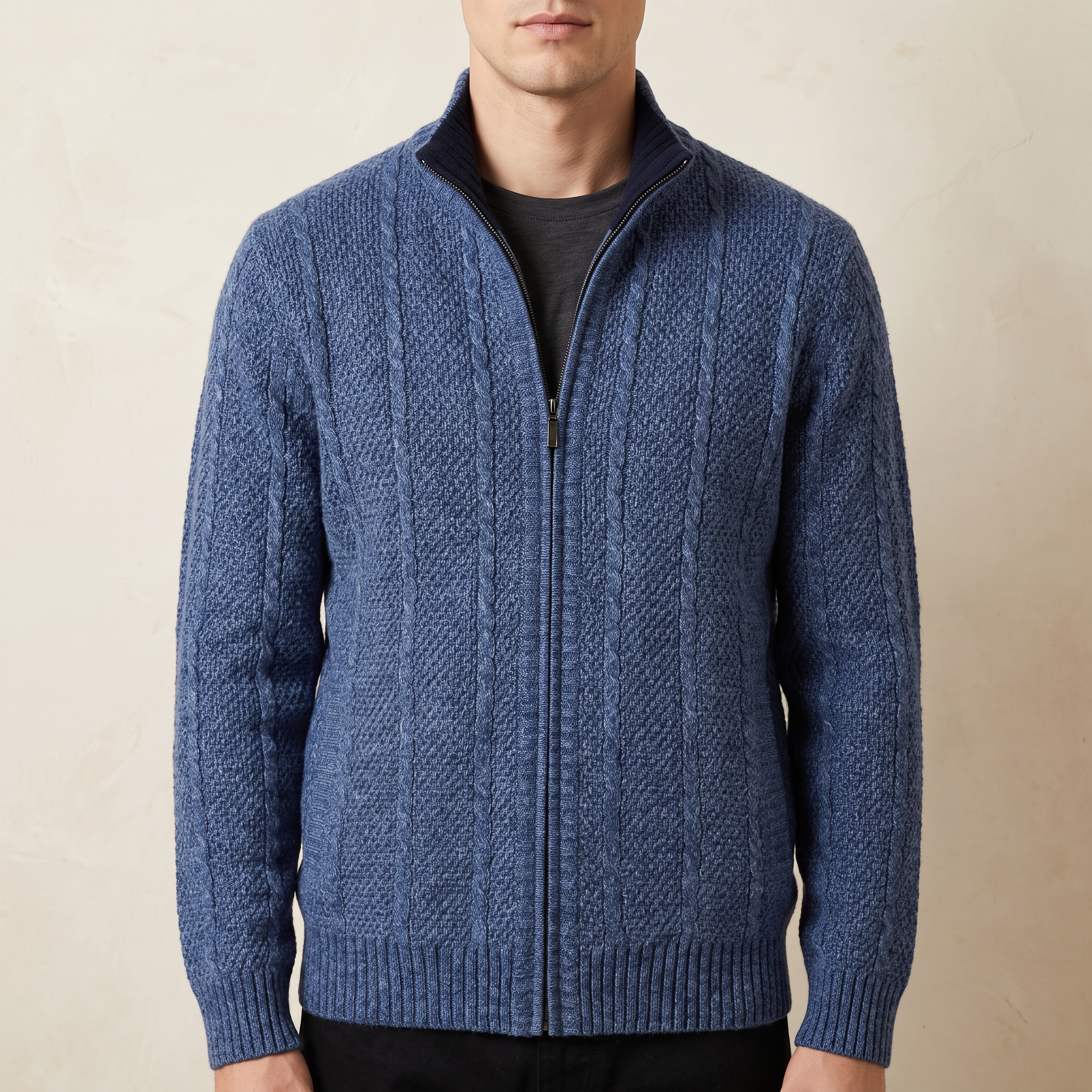 Marguerite | Cardigan Knit Sweater Full Zip