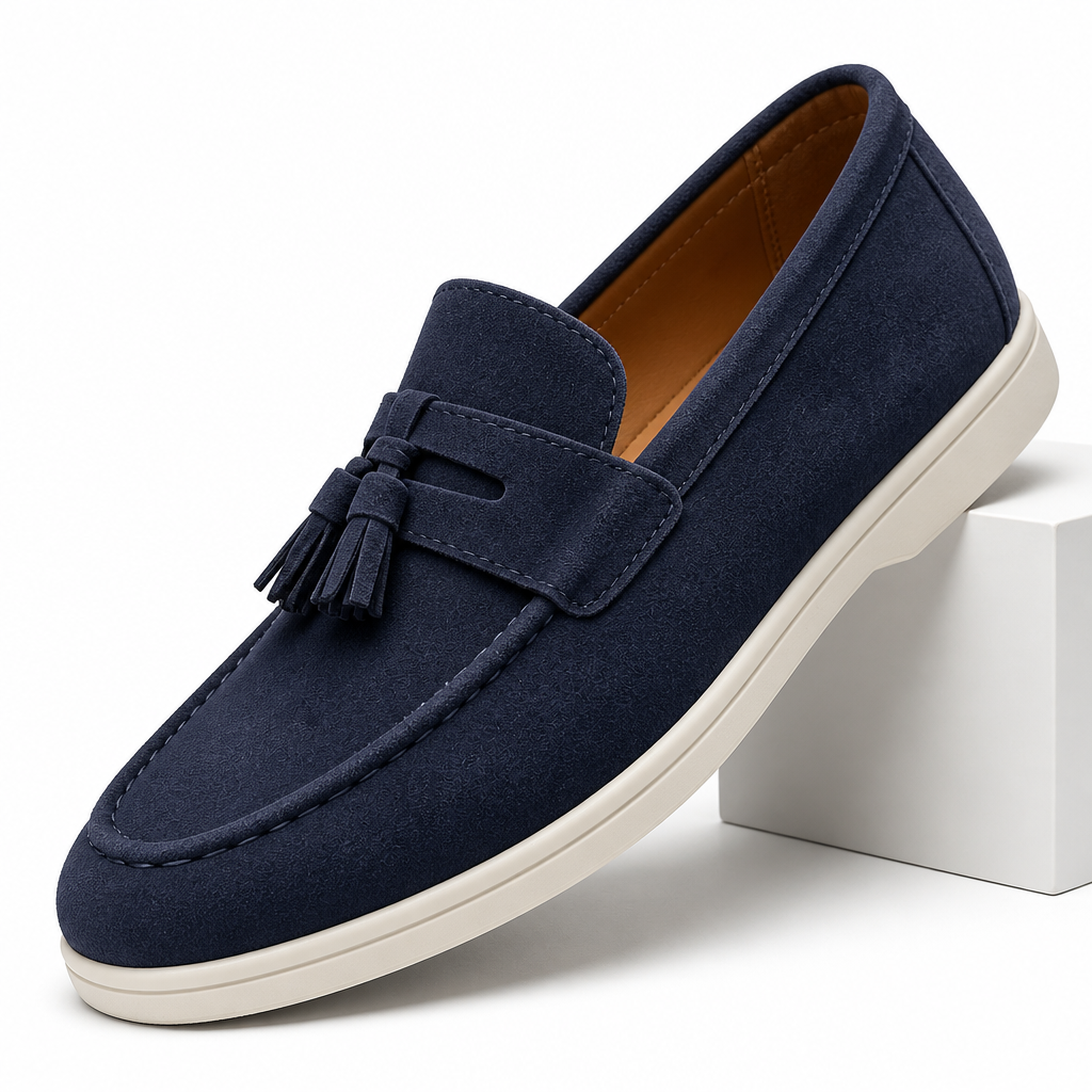 Fabian | Mens Leather Loafers Slip on Driving Casual Shoes Design 3 packshot