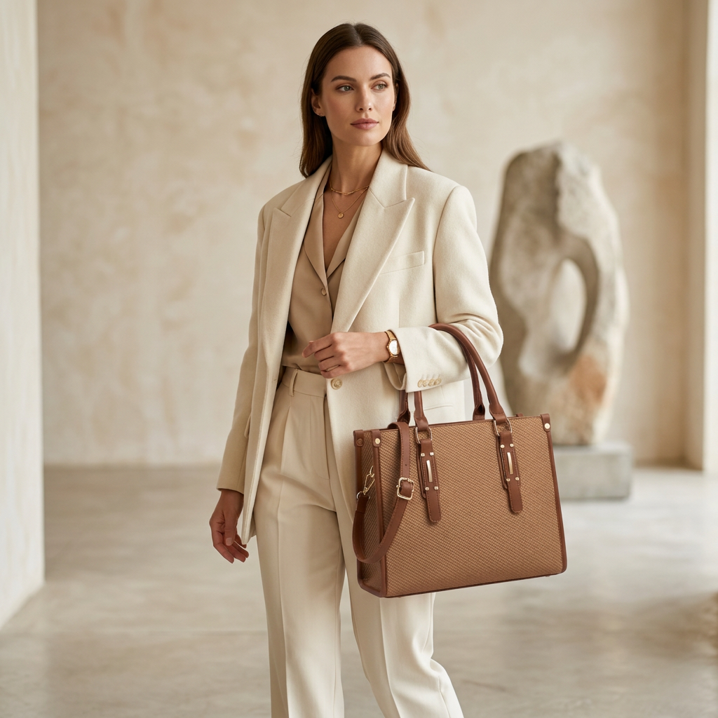 The Portofino Woven Tote