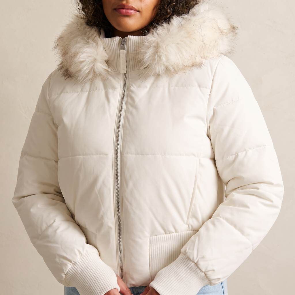 Opal | Puffer Jacket Coat Quilted