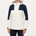 Beatrice | Womens Waterproof Hooded Softshell Jacket, Ivory White