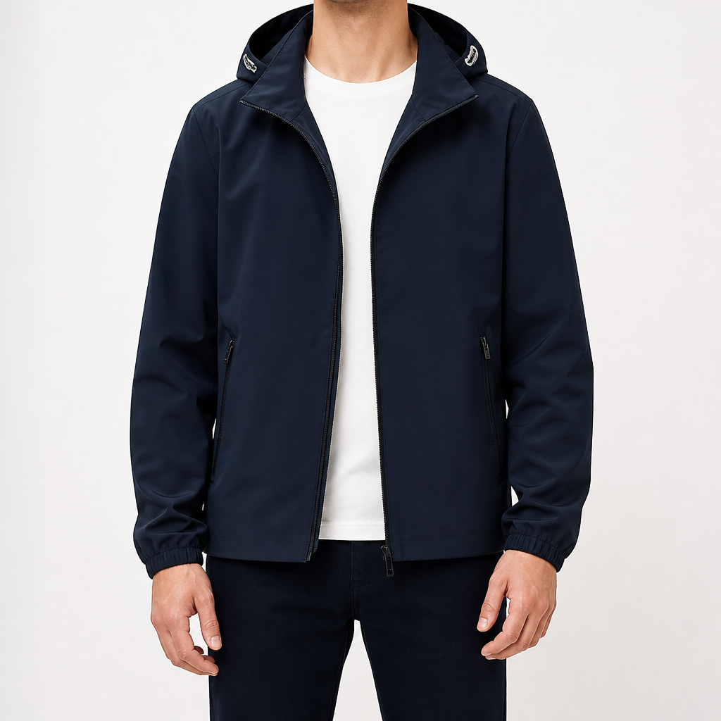 Rowan | Womens Lightweight Hooded UV Sun Protection Jacket, Deep Sea Blue