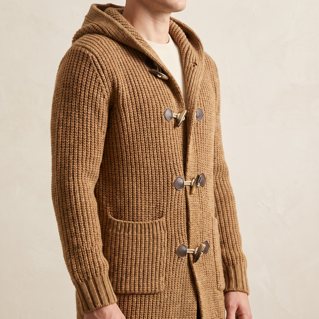 Thornbury | Longline Cardigan Knit Hooded