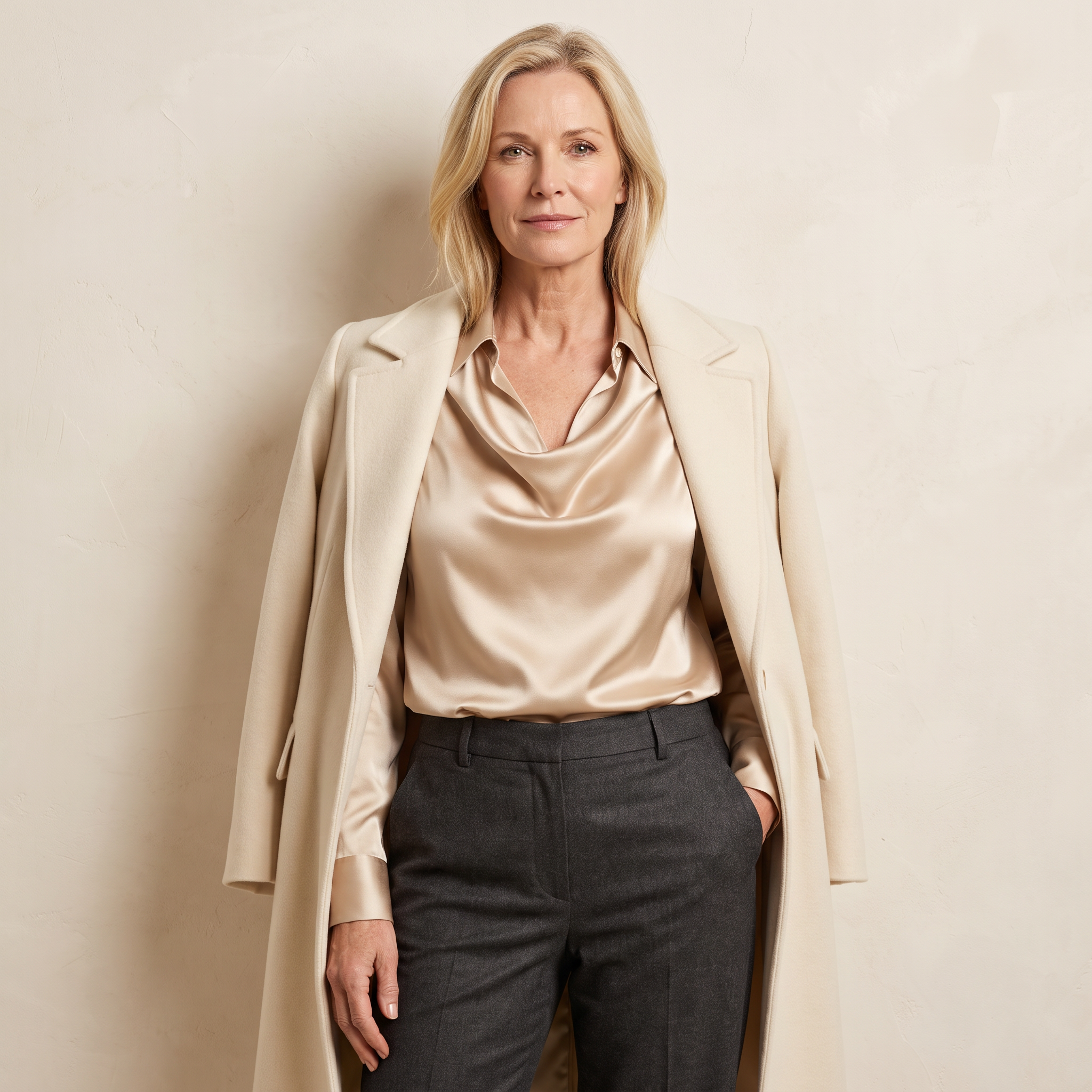 Isaac | Blouse Shirt Satin