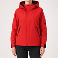 Rowan | Womens Waterproof 3 in 1 Hooded Jacket, Vermilion Red