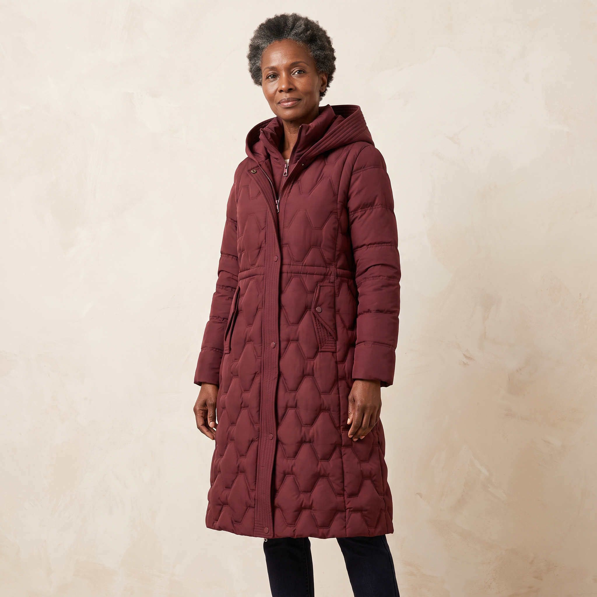 Elmwood | Long Puffer Jacket Coat Winter Full Zip