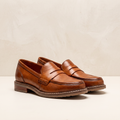 Felicity | Chunky Loafers Slip Leather Orthopedic
