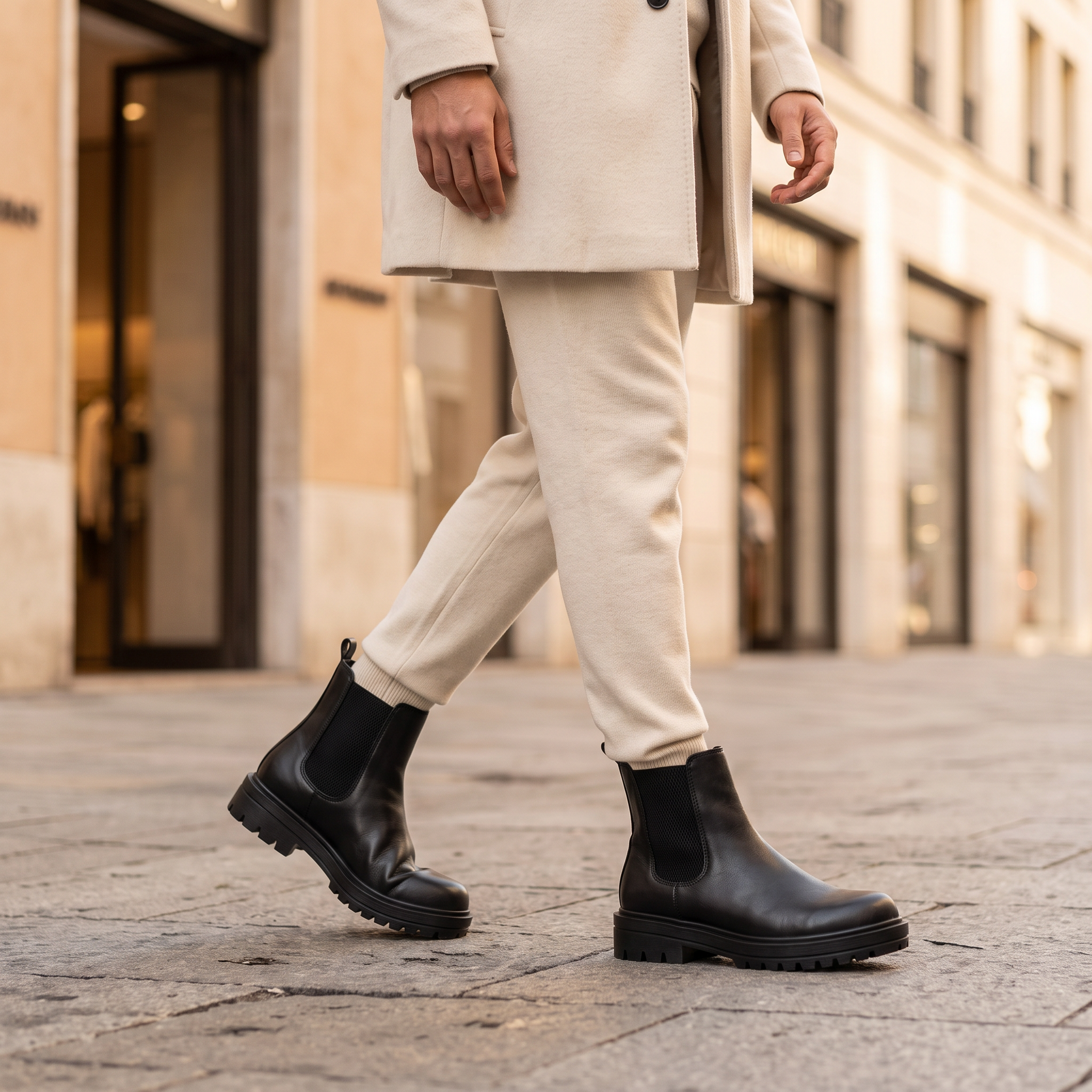 Oscar | Chunky Chelsea Boots Ankle