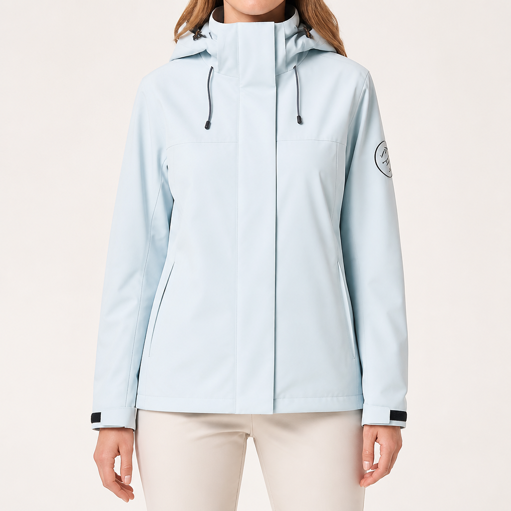 Sylvie | Womens Waterproof Windproof 3 In 1 Jacket, Moonlight Blue