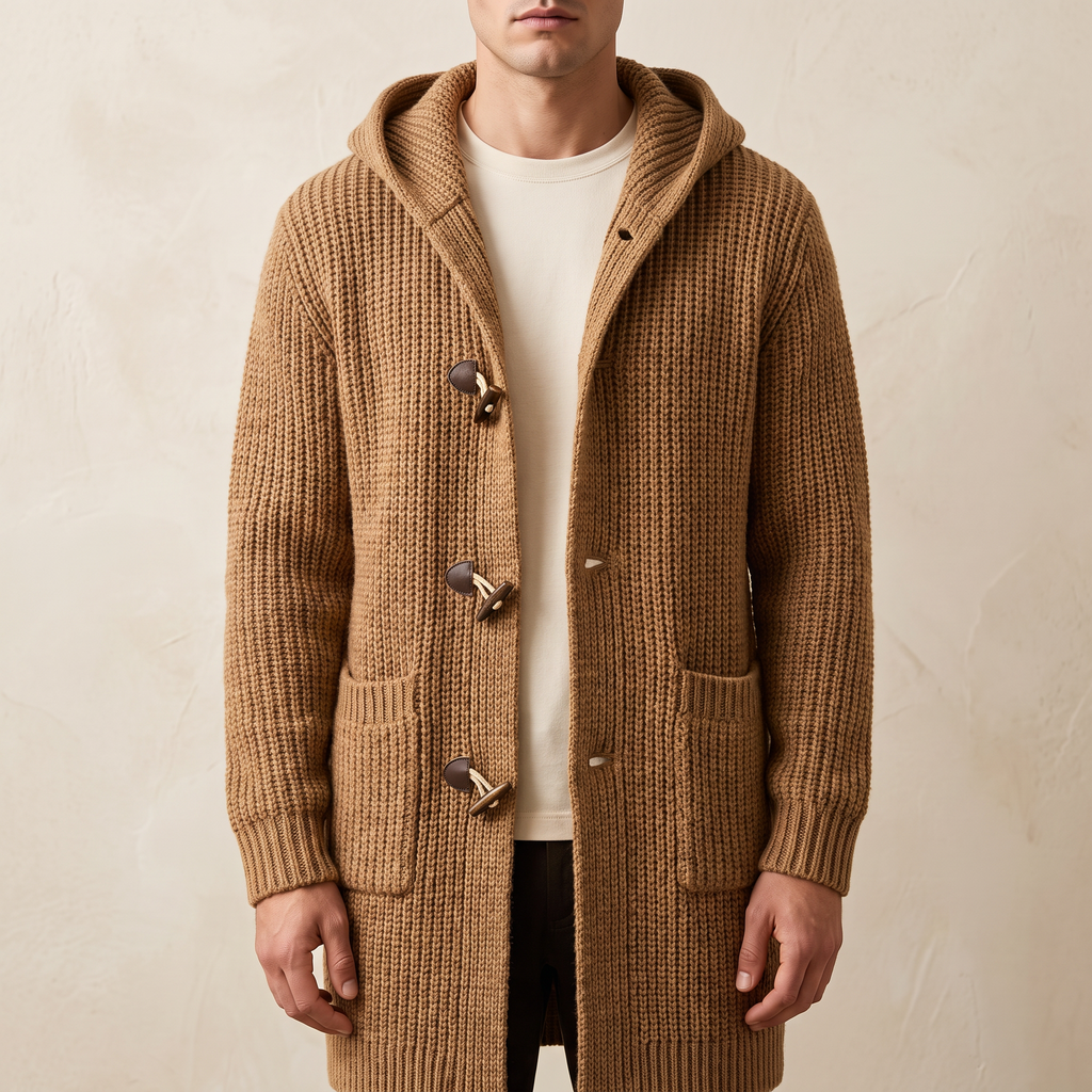 Thornbury | Longline Cardigan Knit Hooded