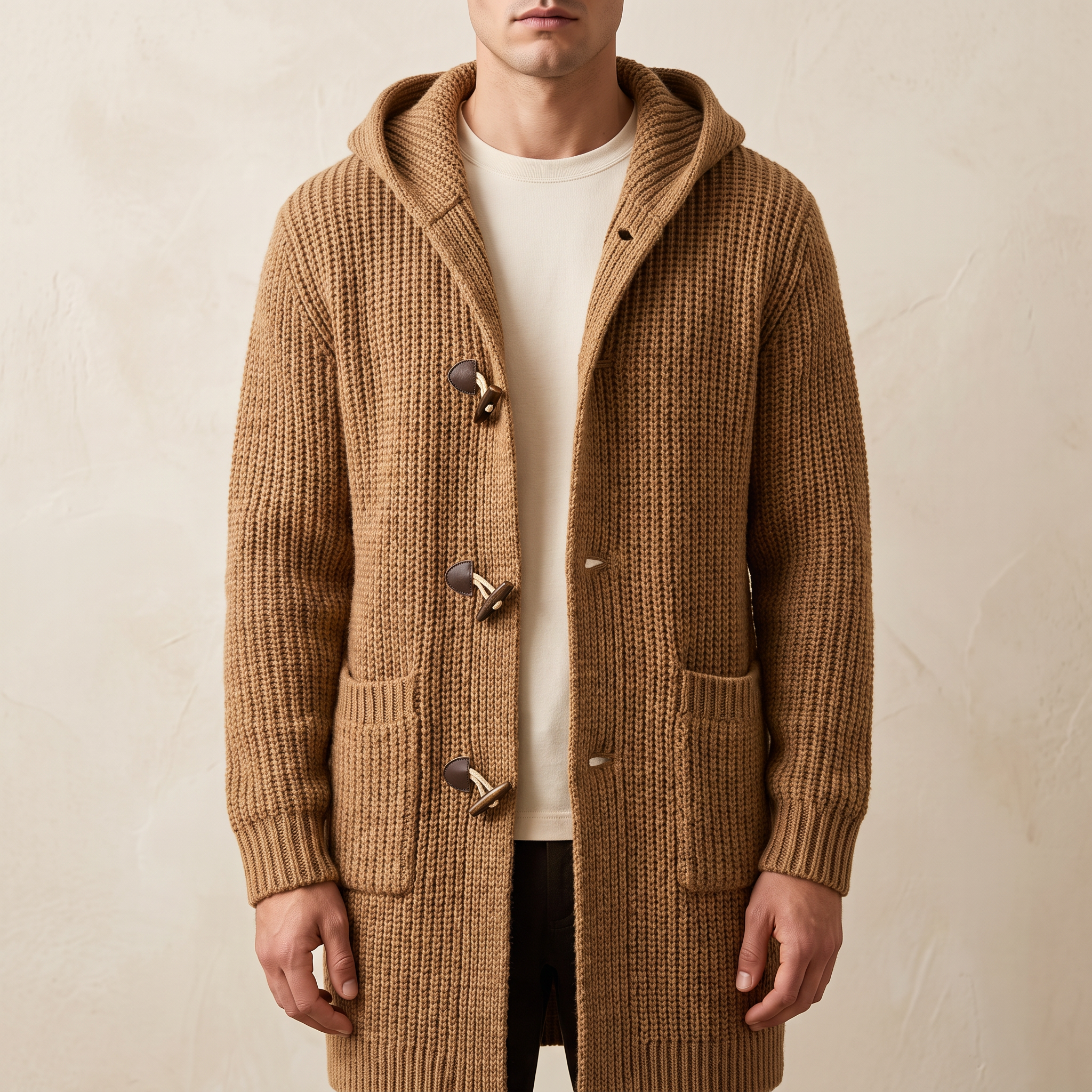 Thornbury | Longline Cardigan Knit Hooded